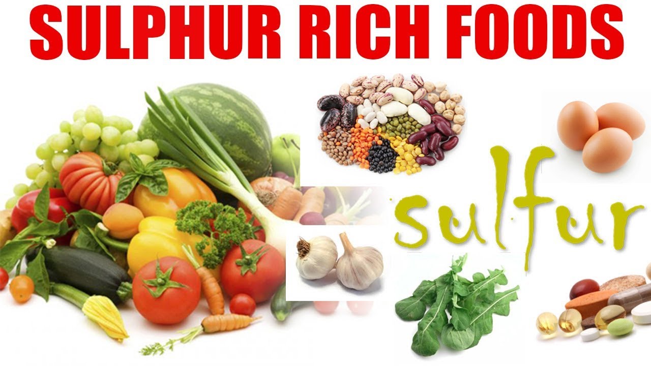sulphur rich foods 